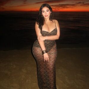 Wild Thing Mesh Maxi Dress